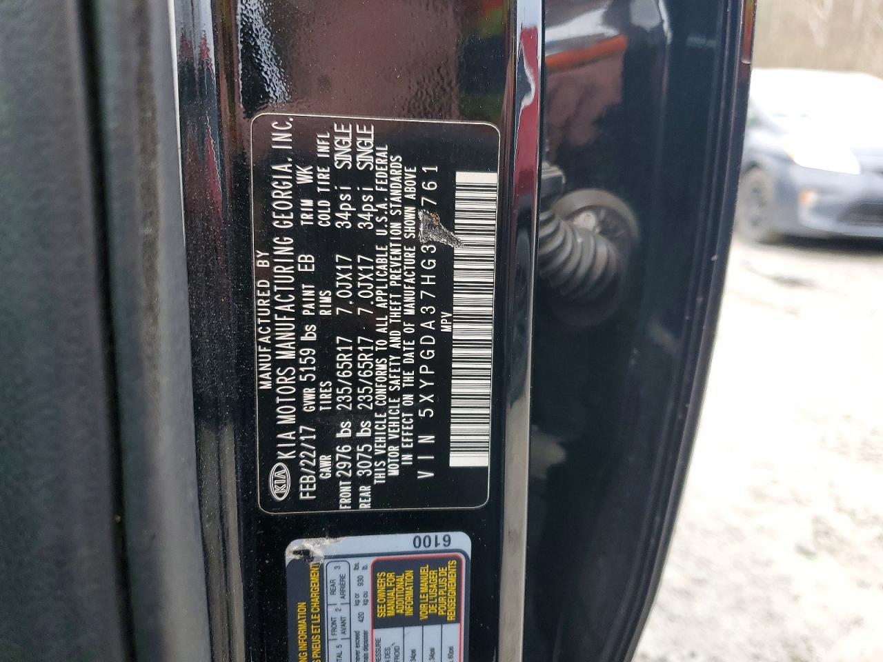 2017 Kia Sorento Base - zdjęcie 13