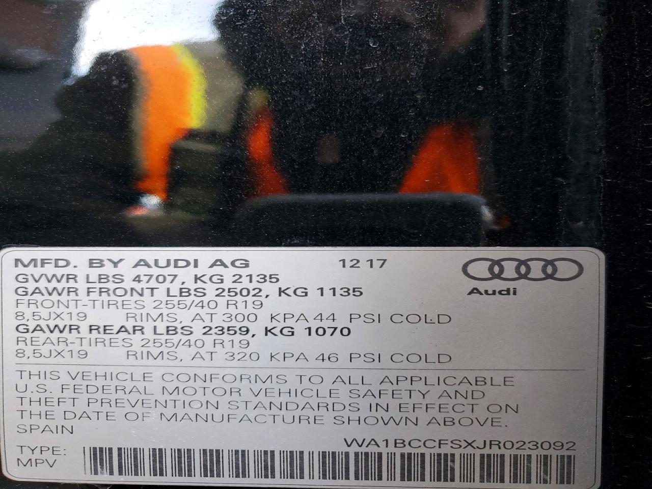 2018 Audi Q3 Premium - zdjęcie 13