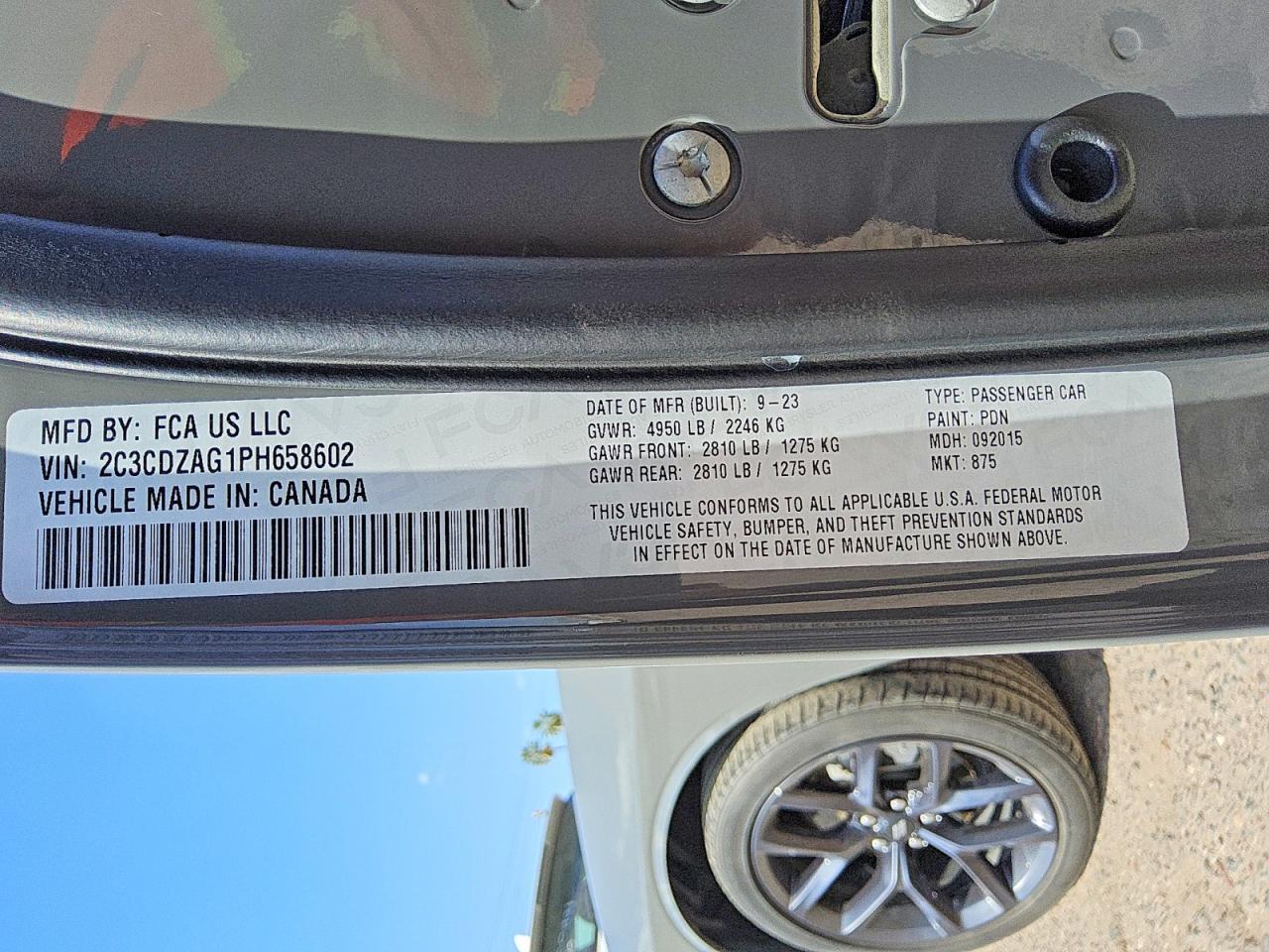 2023 Dodge Challenger Sxt - zdjęcie 13