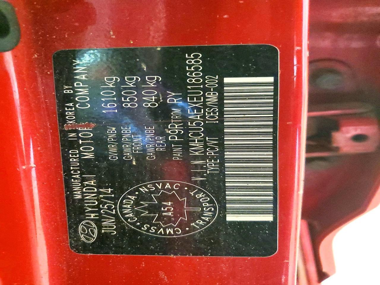 2014 Hyundai Accent Se - zdjęcie 12