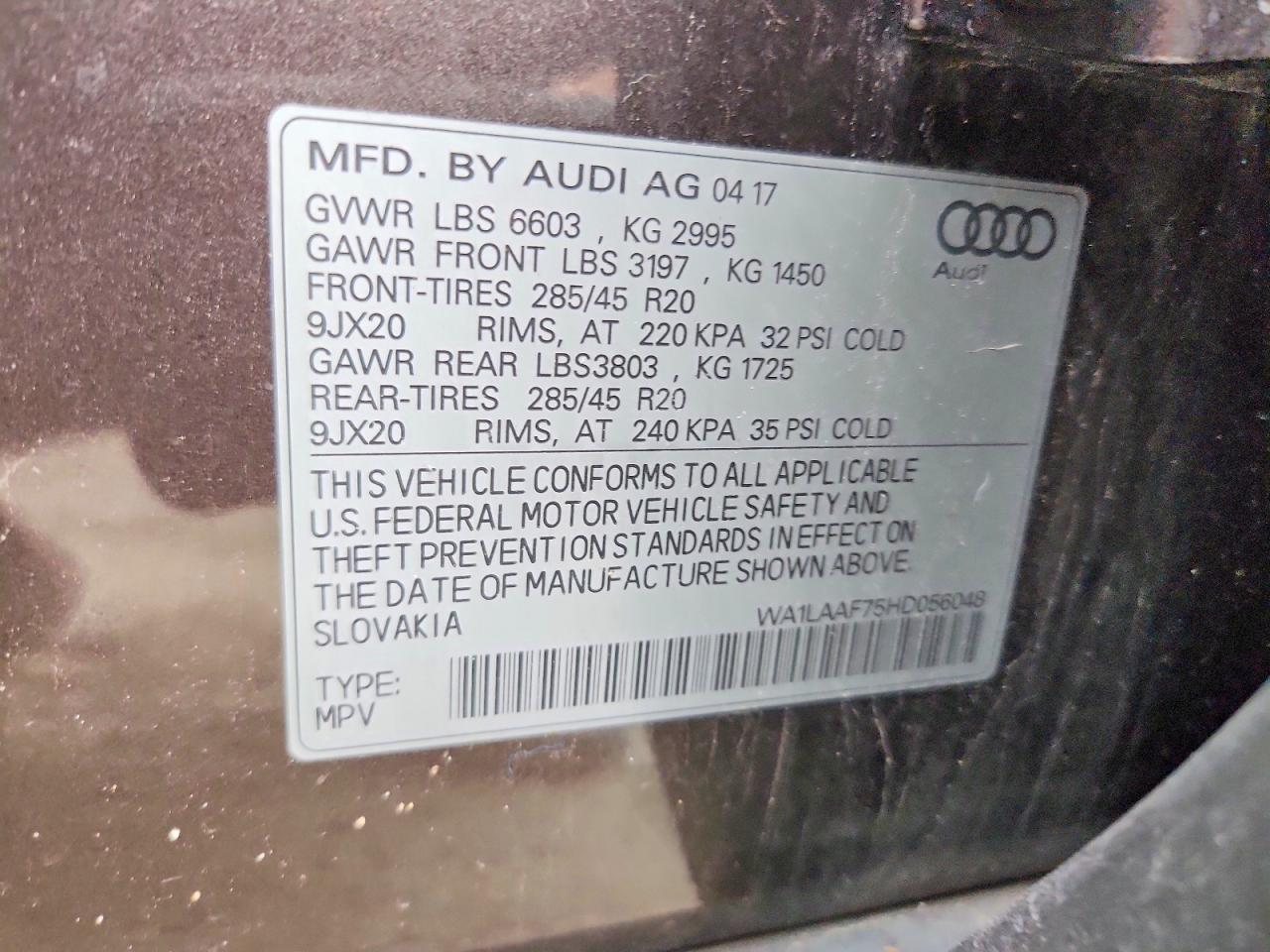 2017 Audi Q7 Premium Plus - zdjęcie 13