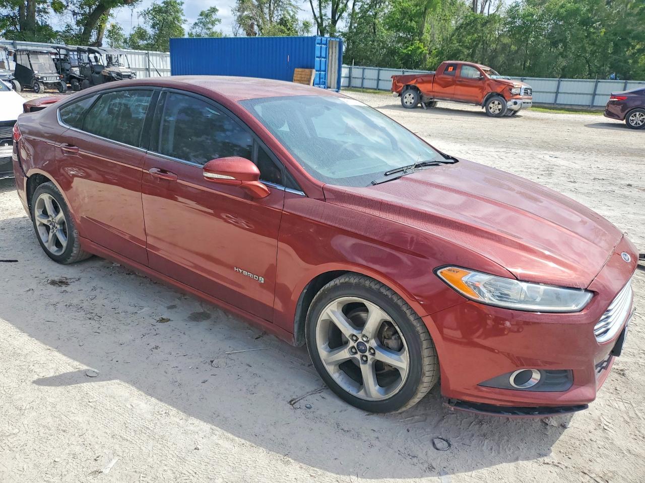 2014 Ford Fusion Se Hybrid - zdjęcie 4
