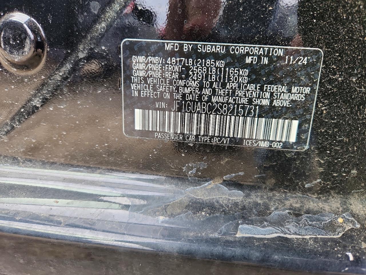 2025 Subaru Impreza - zdjęcie 12