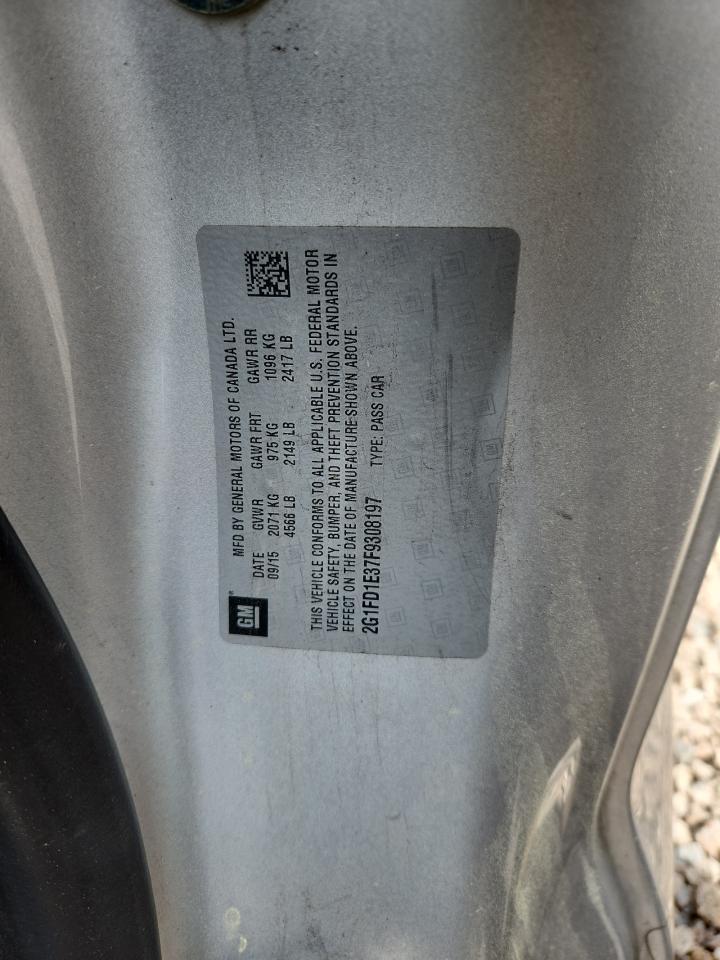 2015 Chevrolet Camaro Lt - zdjęcie 12