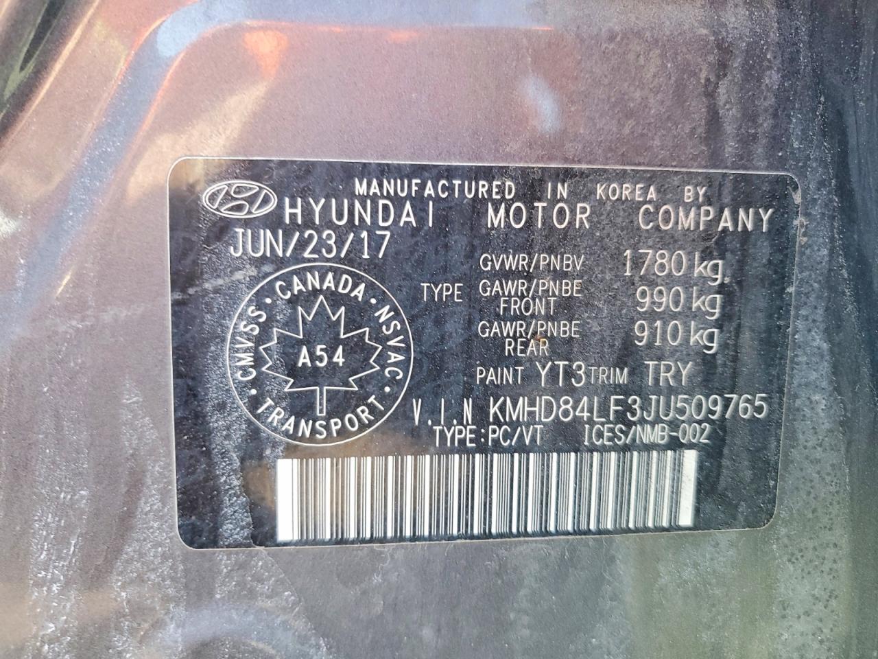 2018 Hyundai Elantra Sel - zdjęcie 12