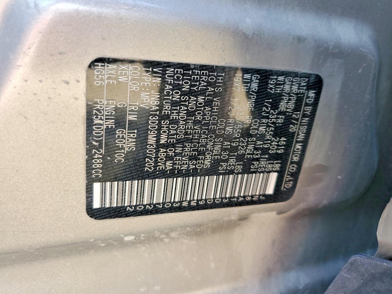 2021 Nissan Rogue Platinum - zdjęcie 14