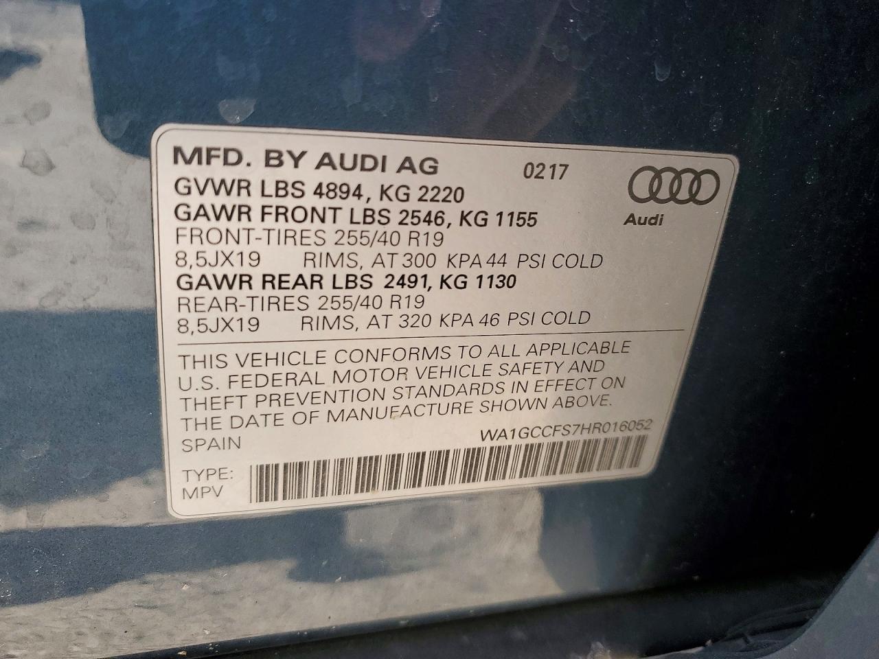 2017 Audi Q3 Prestige - zdjęcie 13