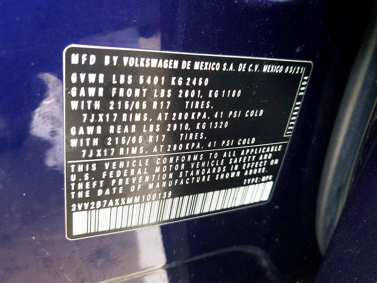 2021 Volkswagen Tiguan Se - zdjęcie 13