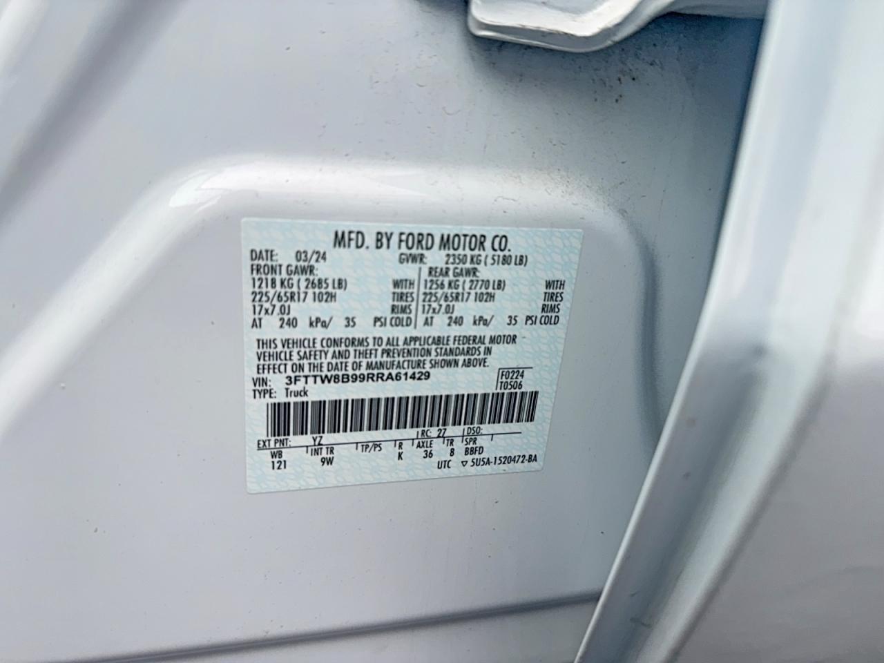 2024 Ford Maverick Xl - zdjęcie 10