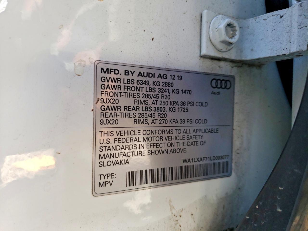 2020 Audi Q7 Premium Plus - zdjęcie 13