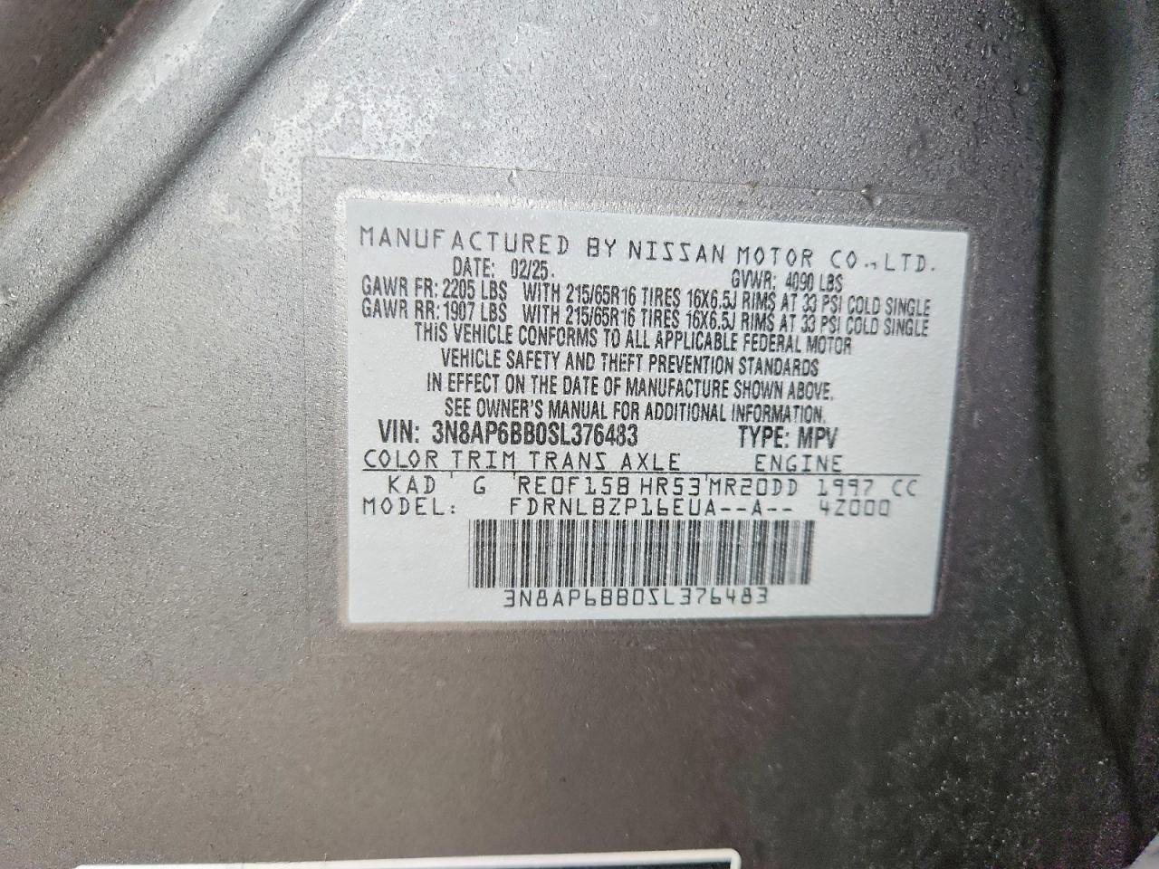 2025 Nissan Kicks S - zdjęcie 13