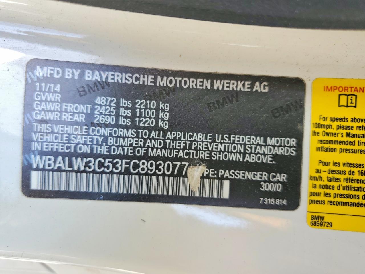 2015 BMW 640 I - zdjęcie 12