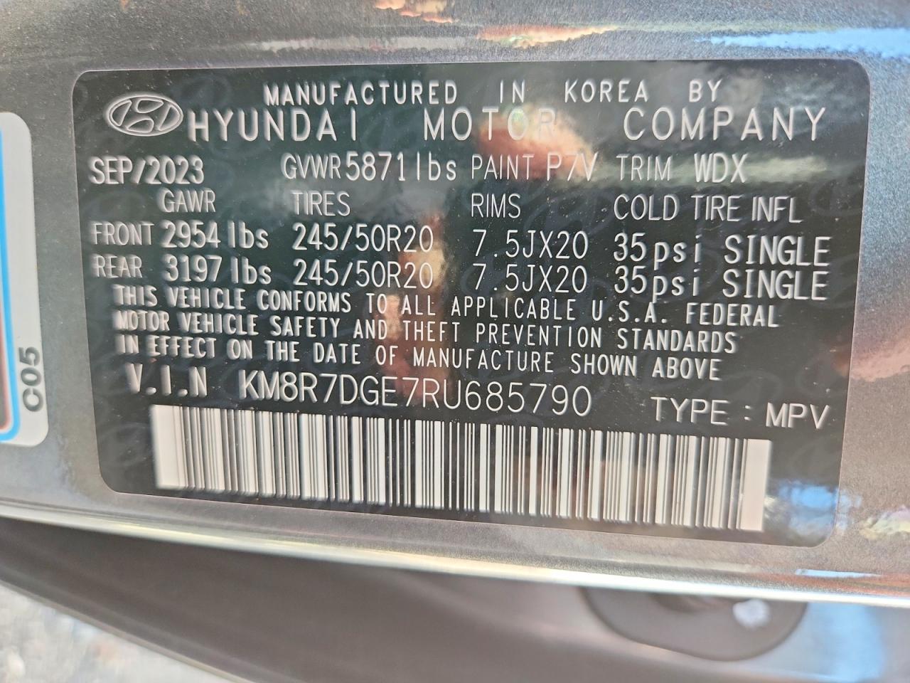 2024 Hyundai Palisade Calligraphy - zdjęcie 13