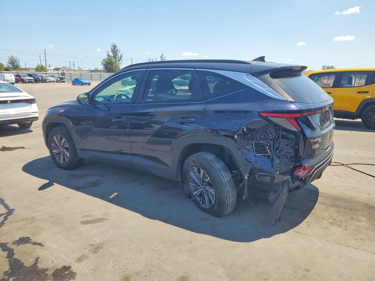2022 Hyundai Tucson Hybrid Blue - zdjęcie 2