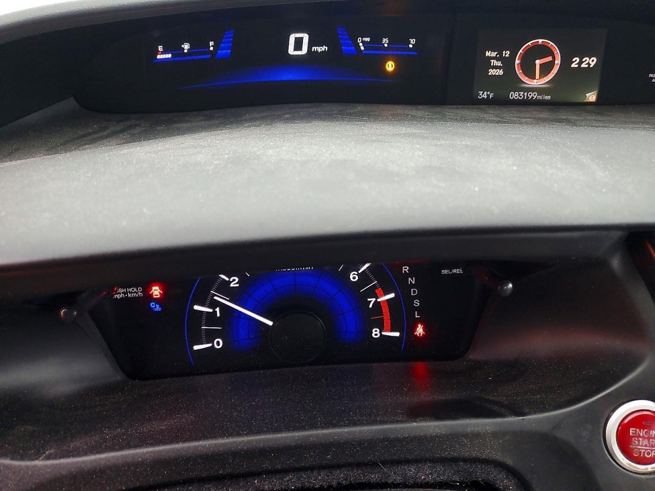2014 Honda Civic Ex - zdjęcie 9