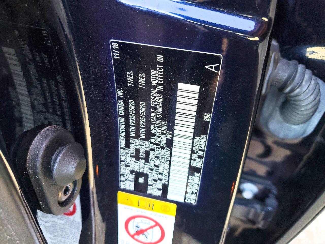 2019 Lexus Rx 350 Base - zdjęcie 13
