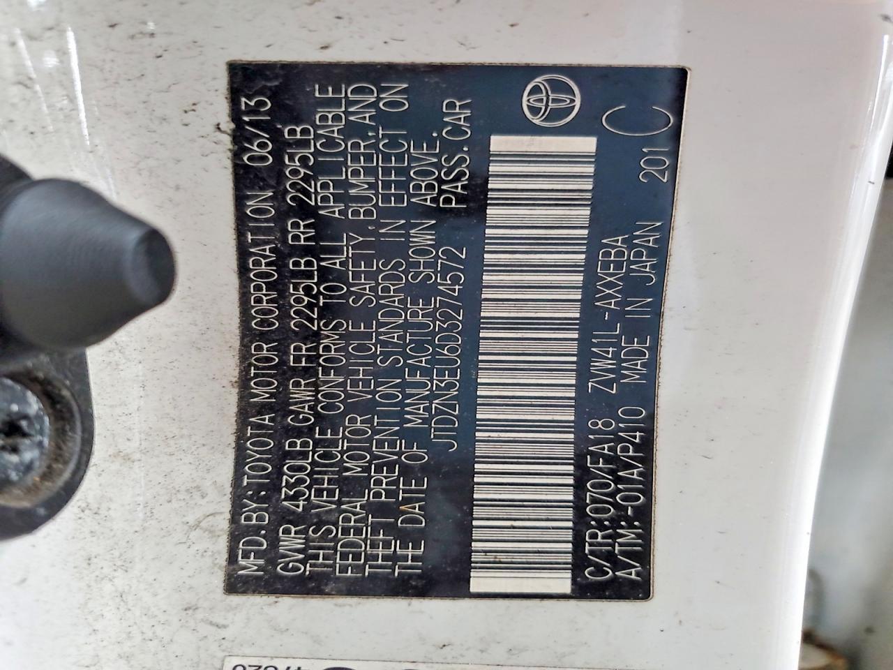 2013 Toyota Prius V Two - zdjęcie 12