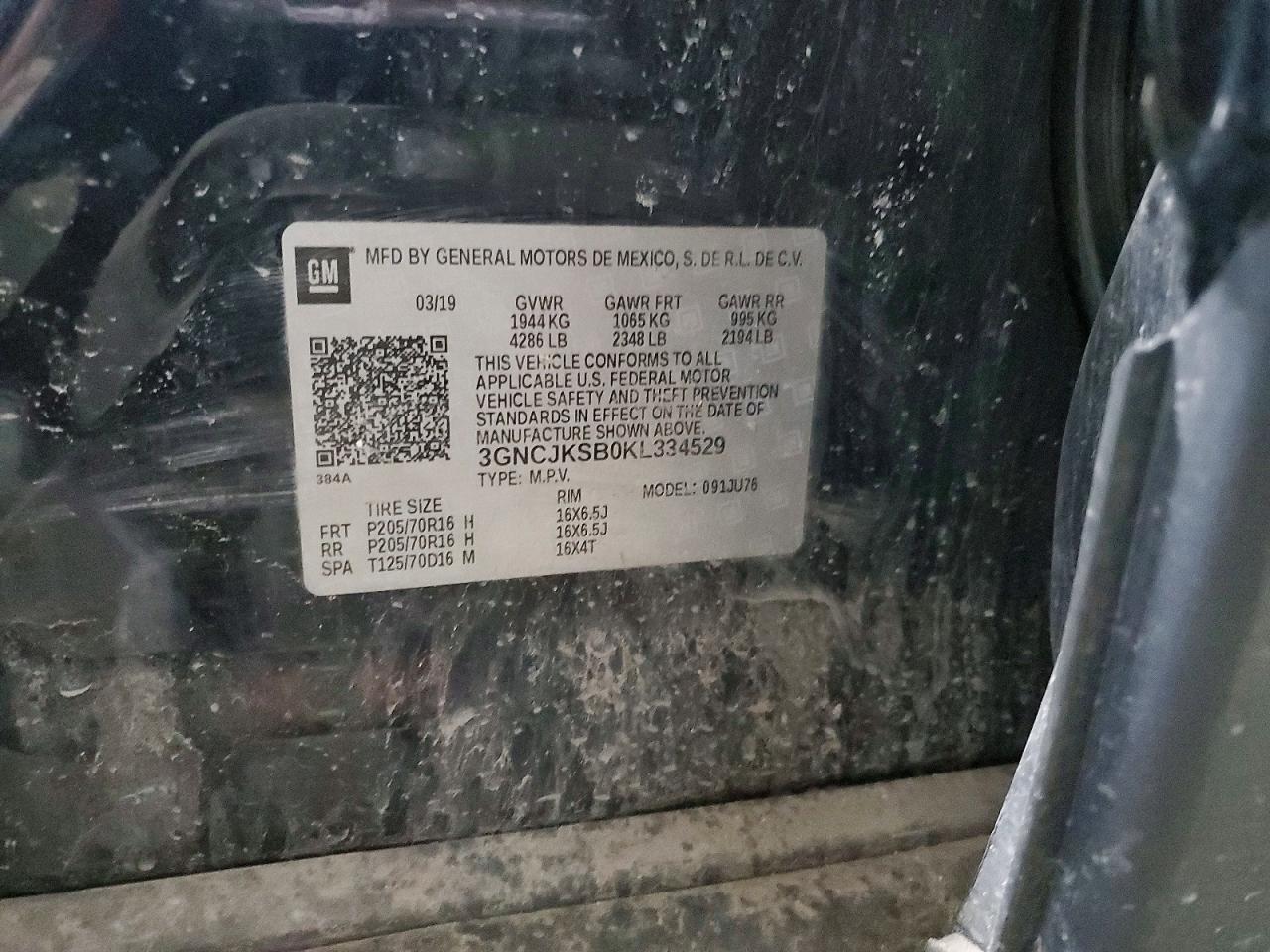 2019 Chevrolet Trax Ls - zdjęcie 14