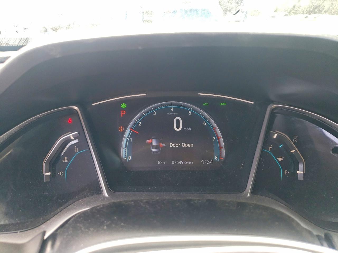 2019 Honda Civic Ex - zdjęcie 9