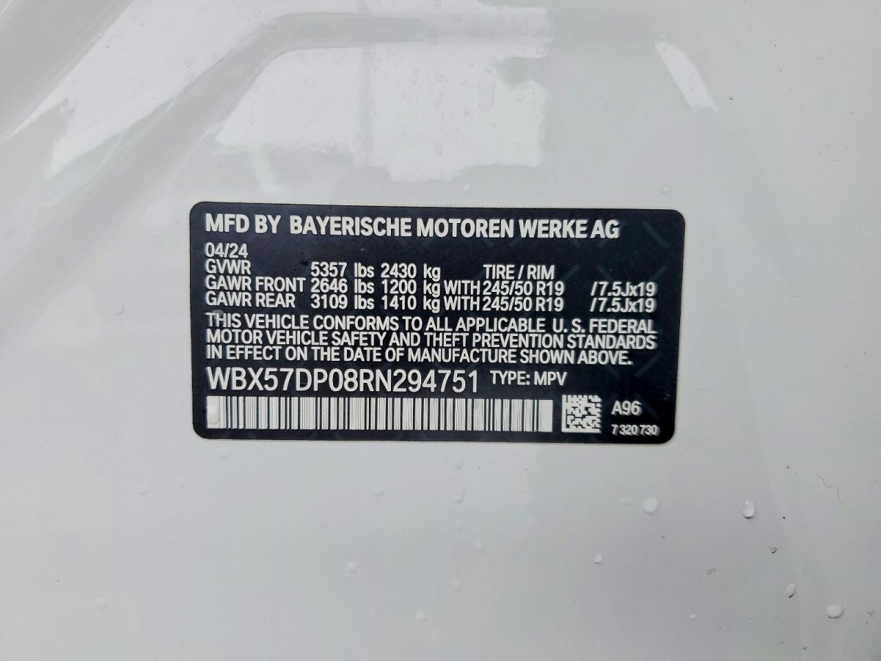 2024 BMW X3 xDrive30I - zdjęcie 13