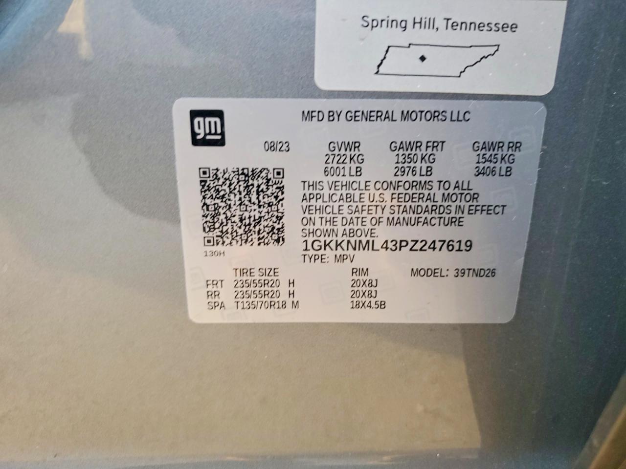 2023 GMC Acadia Slt - zdjęcie 13