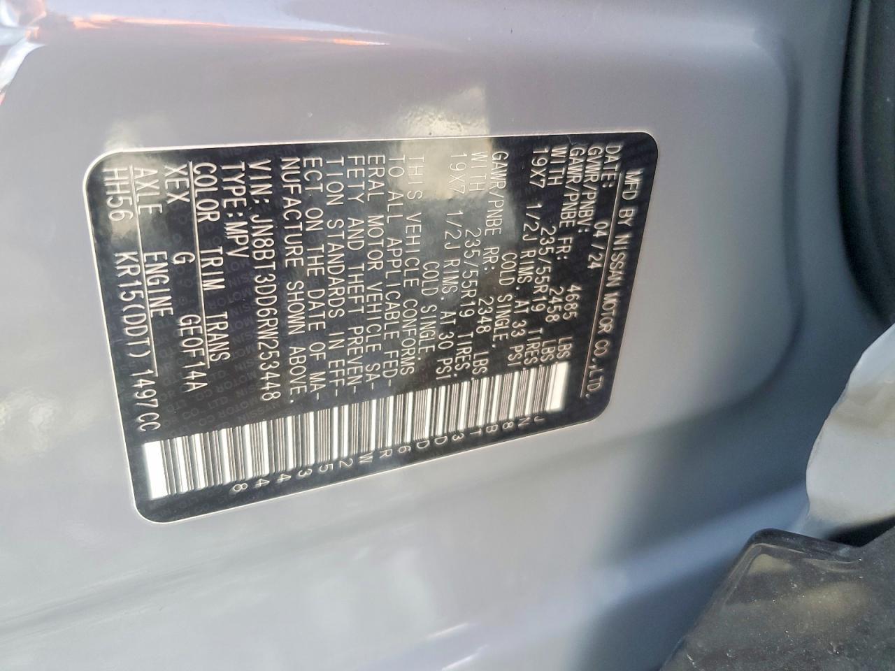 2024 Nissan Rogue Platinum - zdjęcie 13