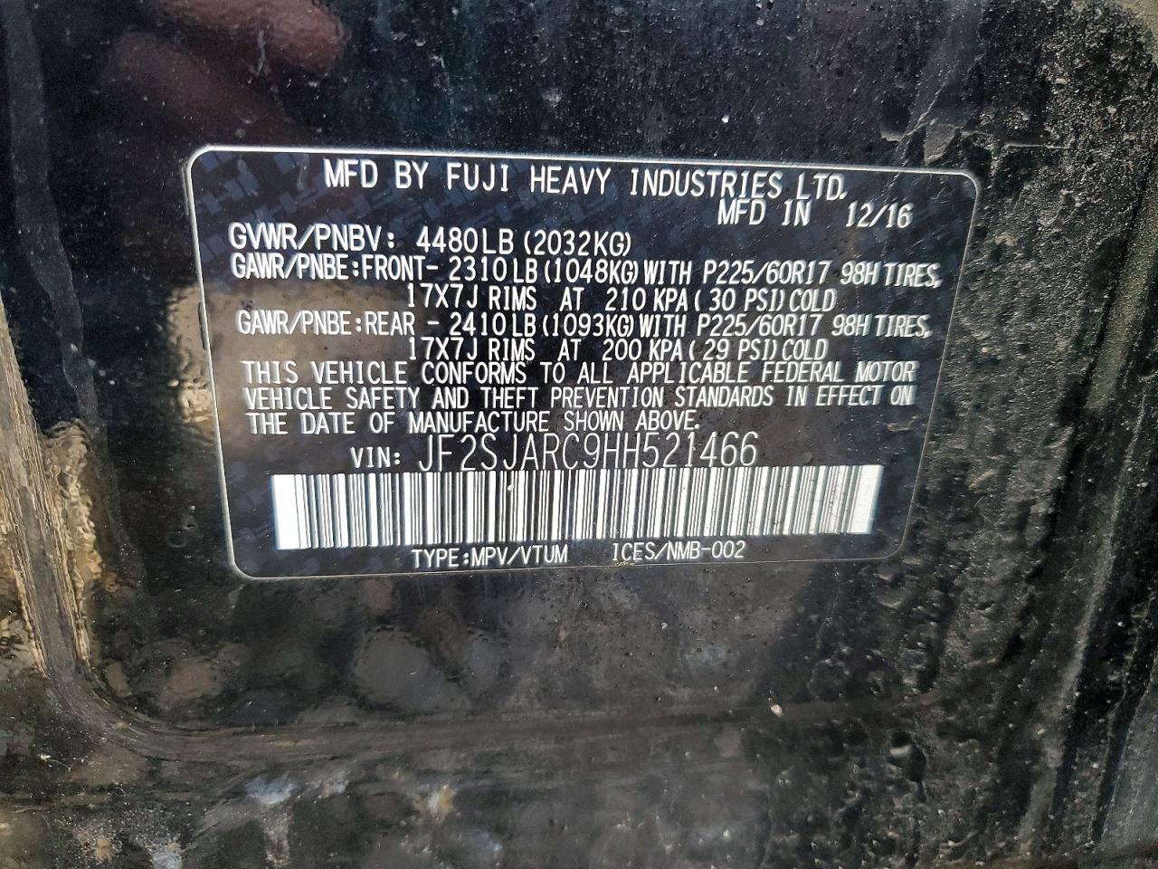 2017 Subaru Forester 2.5I Limited - zdjęcie 14