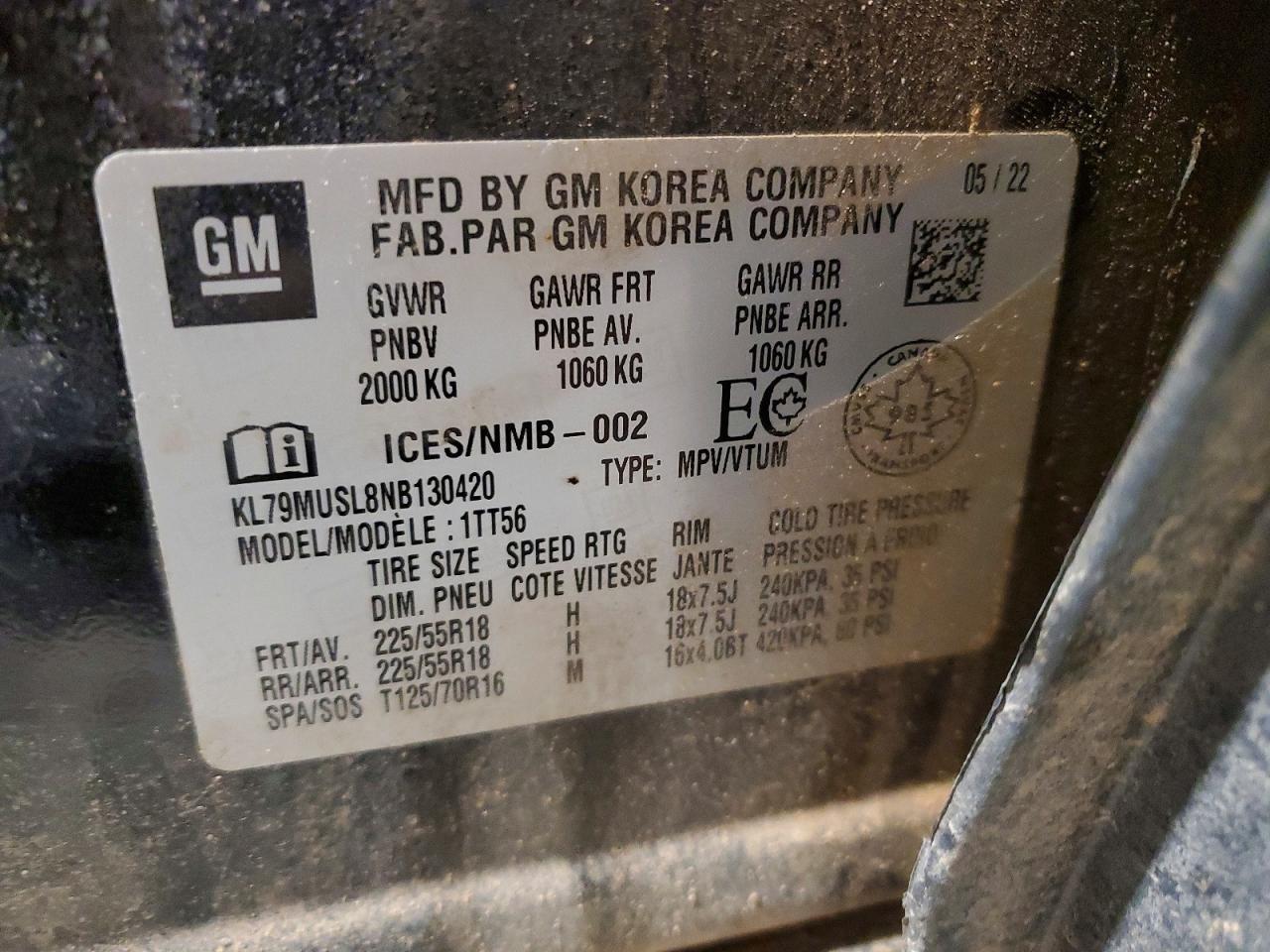 2022 Chevrolet Trailblazer Rs - zdjęcie 13