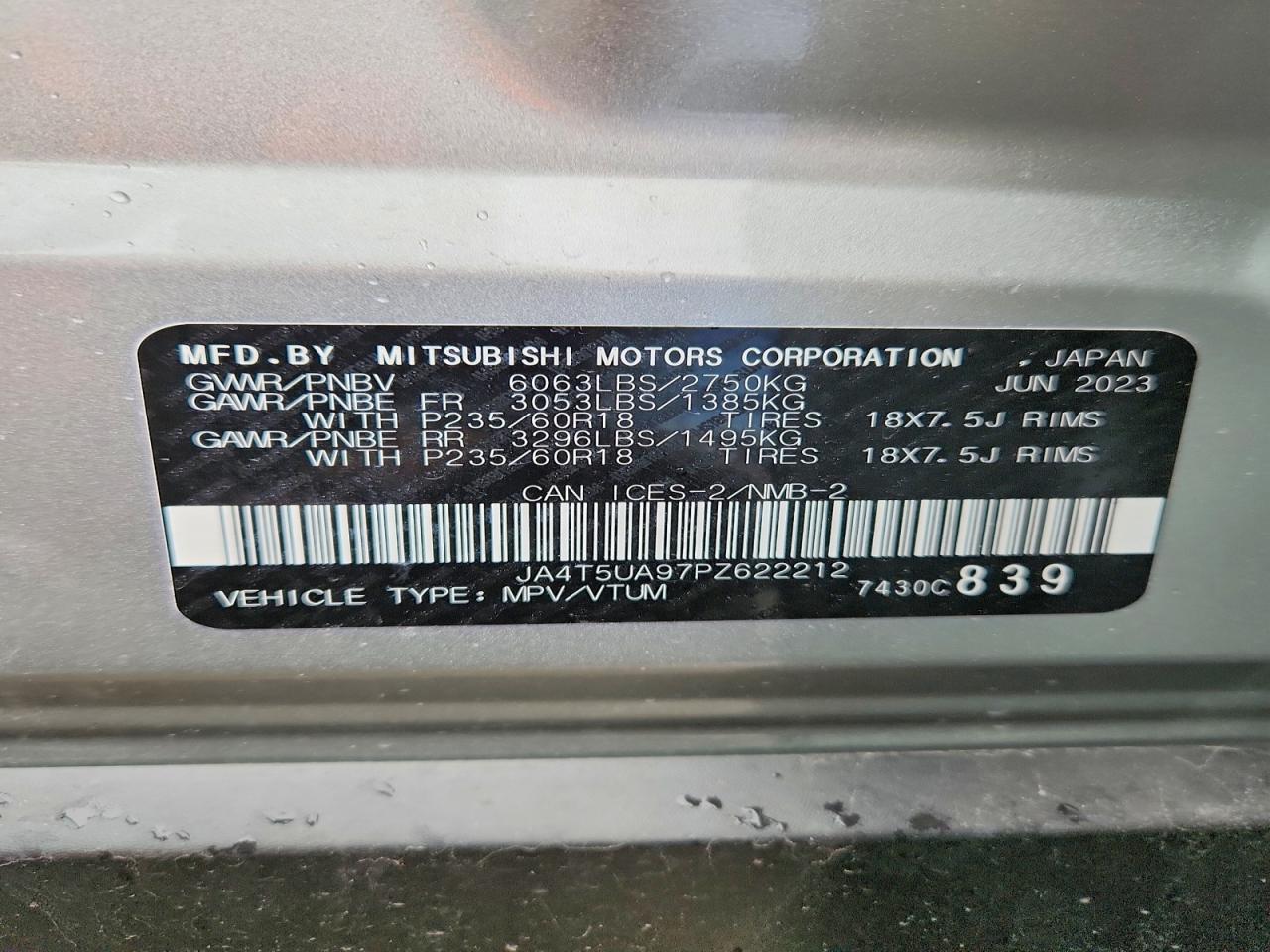 2023 Mitsubishi Outlander Se - zdjęcie 12