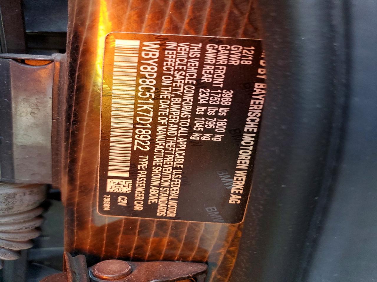 2019 BMW I3 S Rex - zdjęcie 12