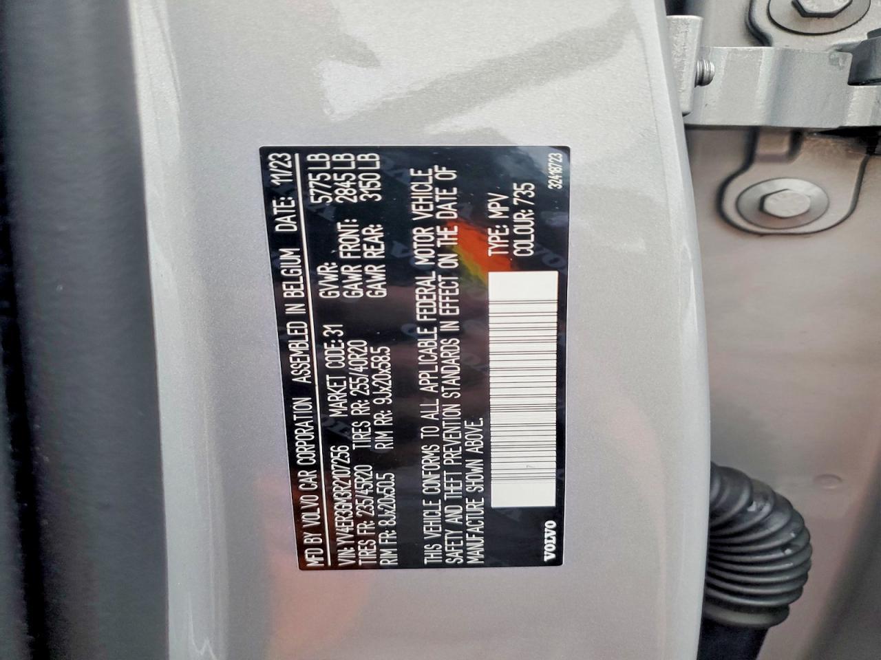 2024 Volvo C40 Recharge Ultimate - zdjęcie 12