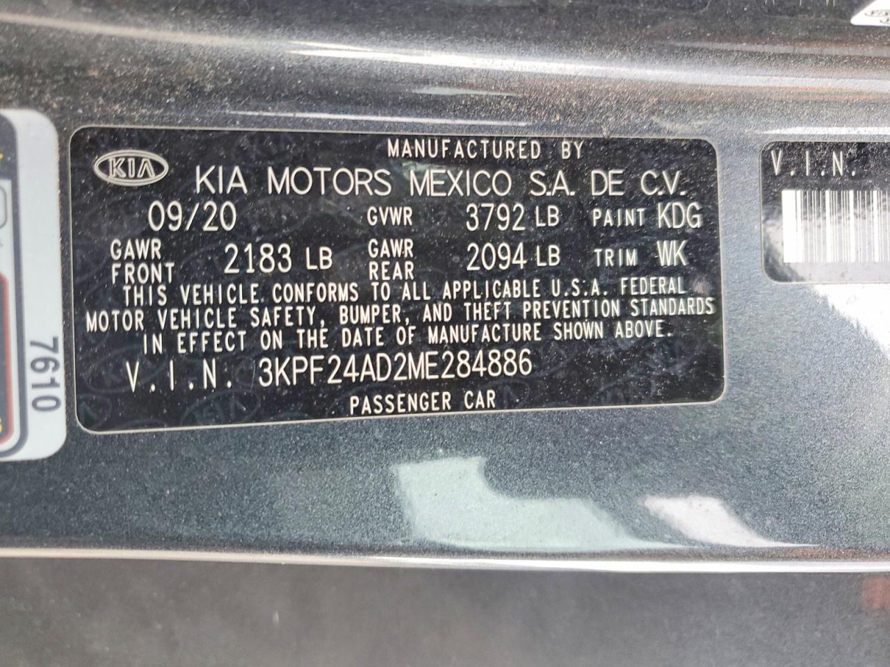 2021 Kia Forte Lxs - zdjęcie 13