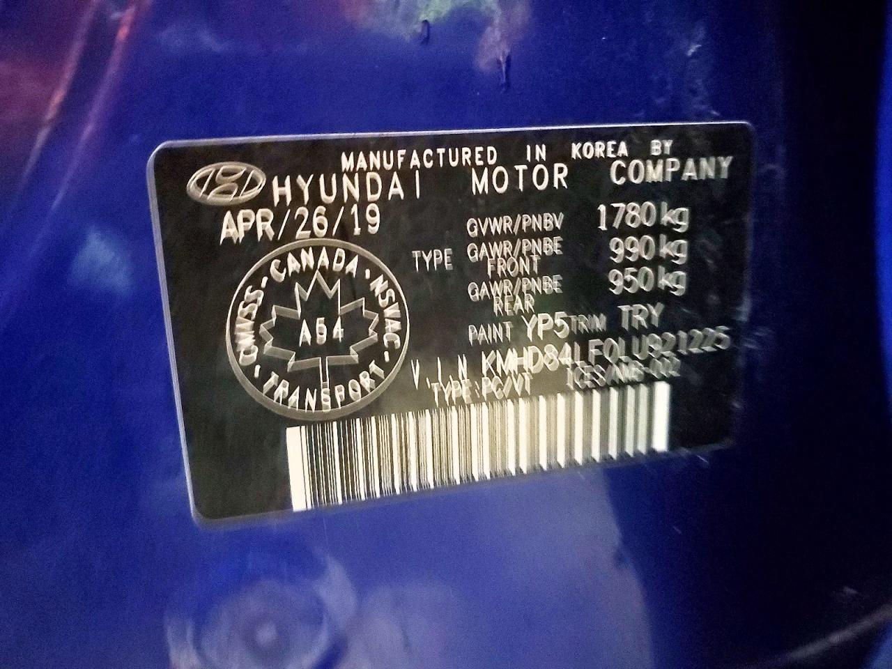 2020 Hyundai Elantra Ultimate 4Dr - zdjęcie 13