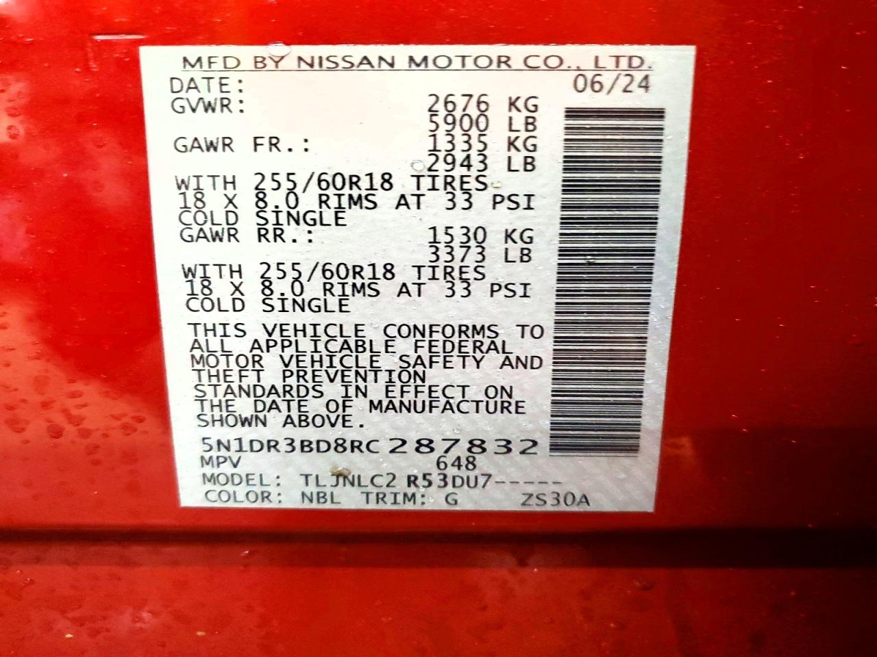 2024 Niss Pathfinder Sv - zdjęcie 13