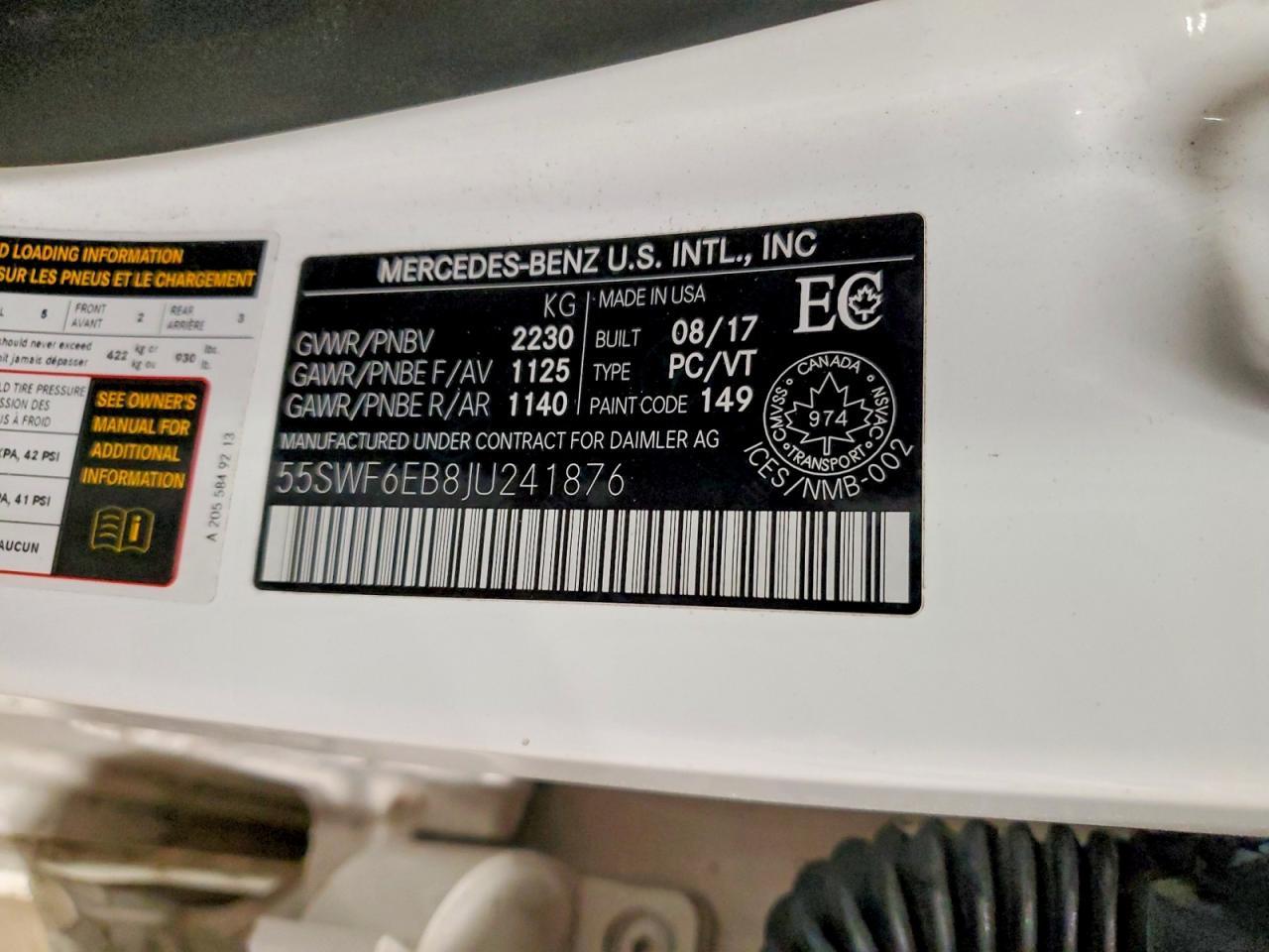 2018 Mercedes-Benz C 43 4Matic Amg - zdjęcie 12