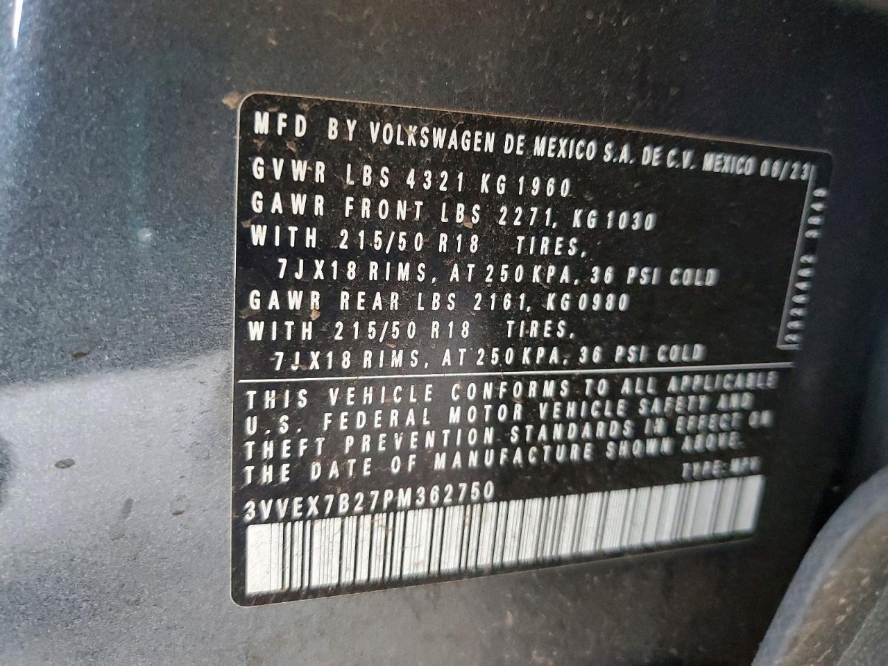 2023 Volkswagen Taos Se - zdjęcie 12