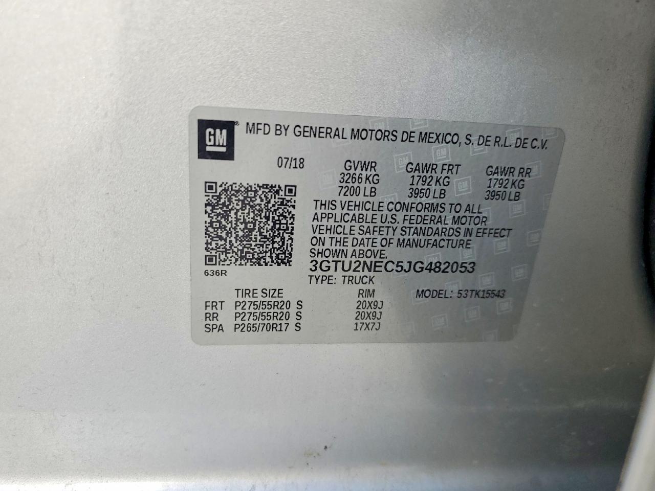 2018 GMC Sierra K1500 Slt - zdjęcie 12