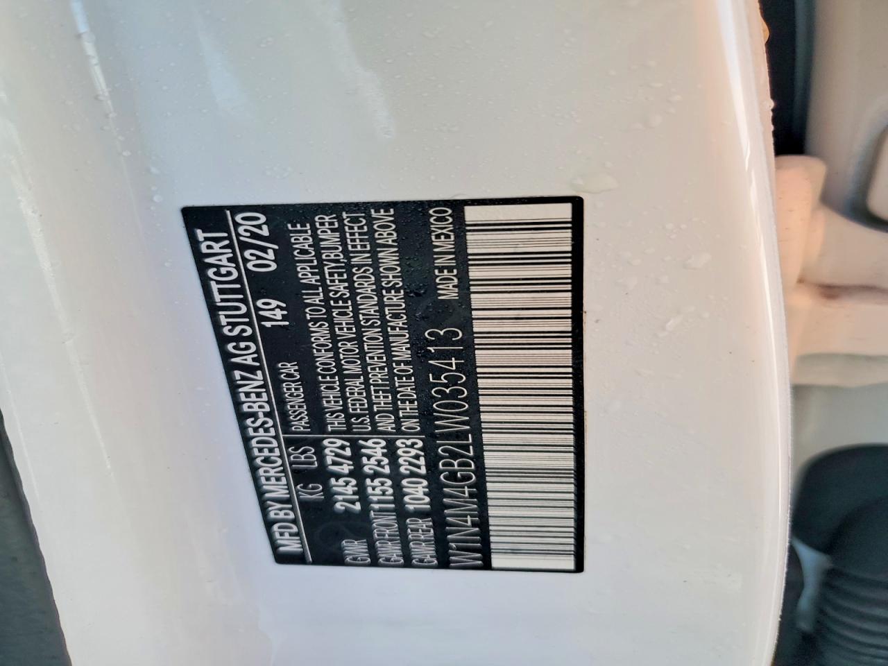 2020 Mercedes-Benz Glb 250 - zdjęcie 13