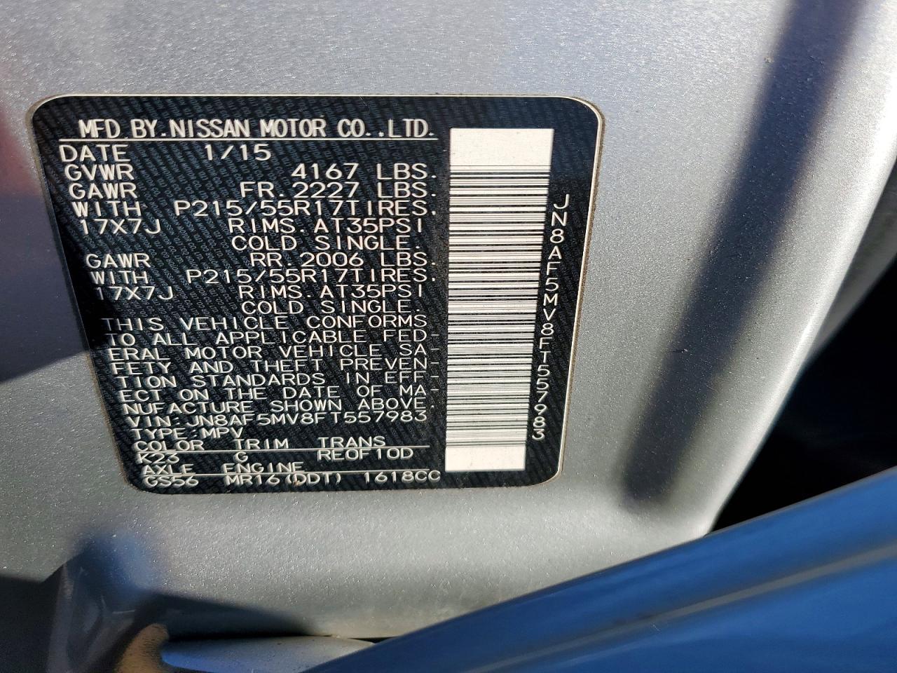 2015 Nissan Juke Sl - zdjęcie 13