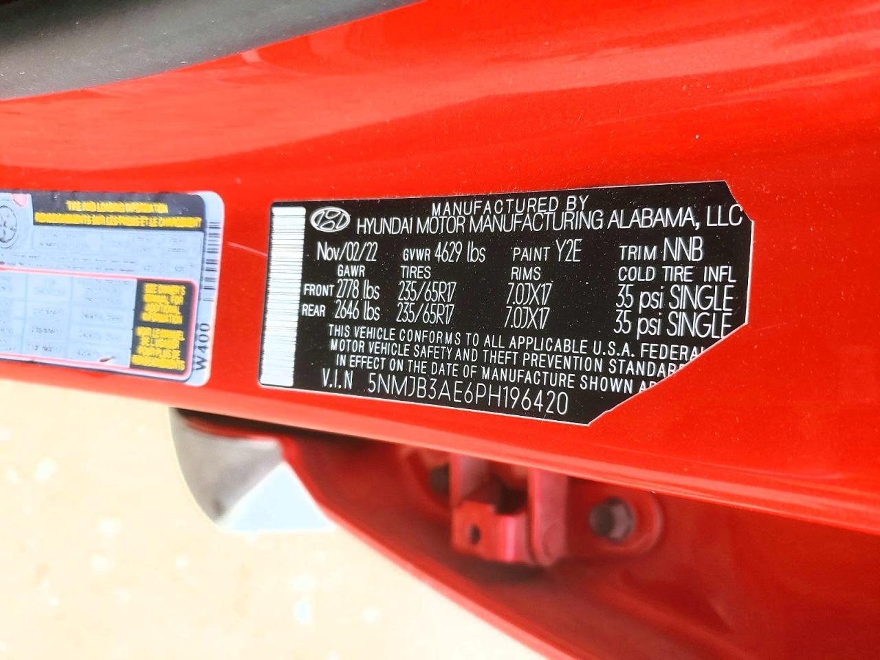 2023 Hyundai Tucson Sel - zdjęcie 12