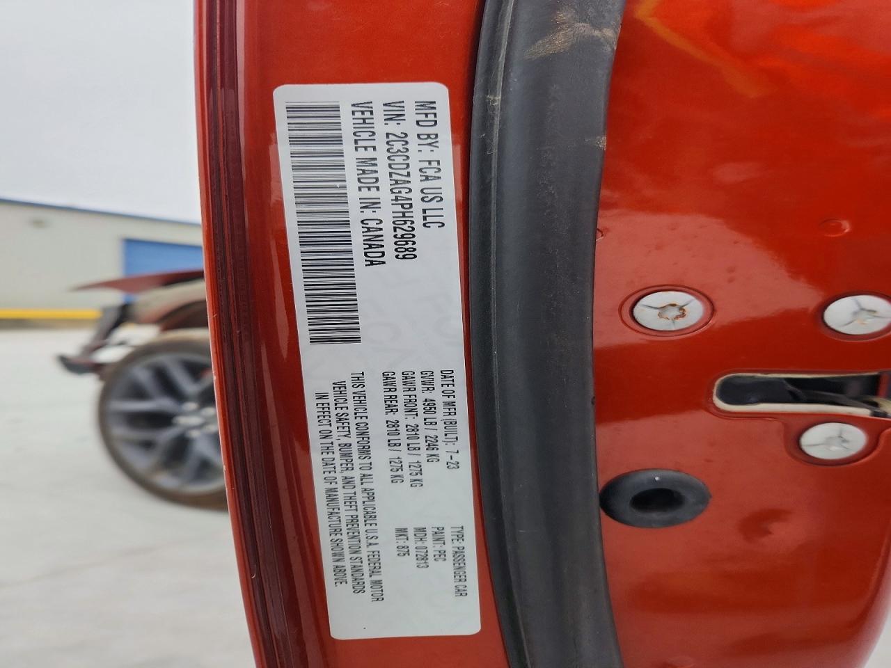 2023 Dodge Challenger Sxt - zdjęcie 13