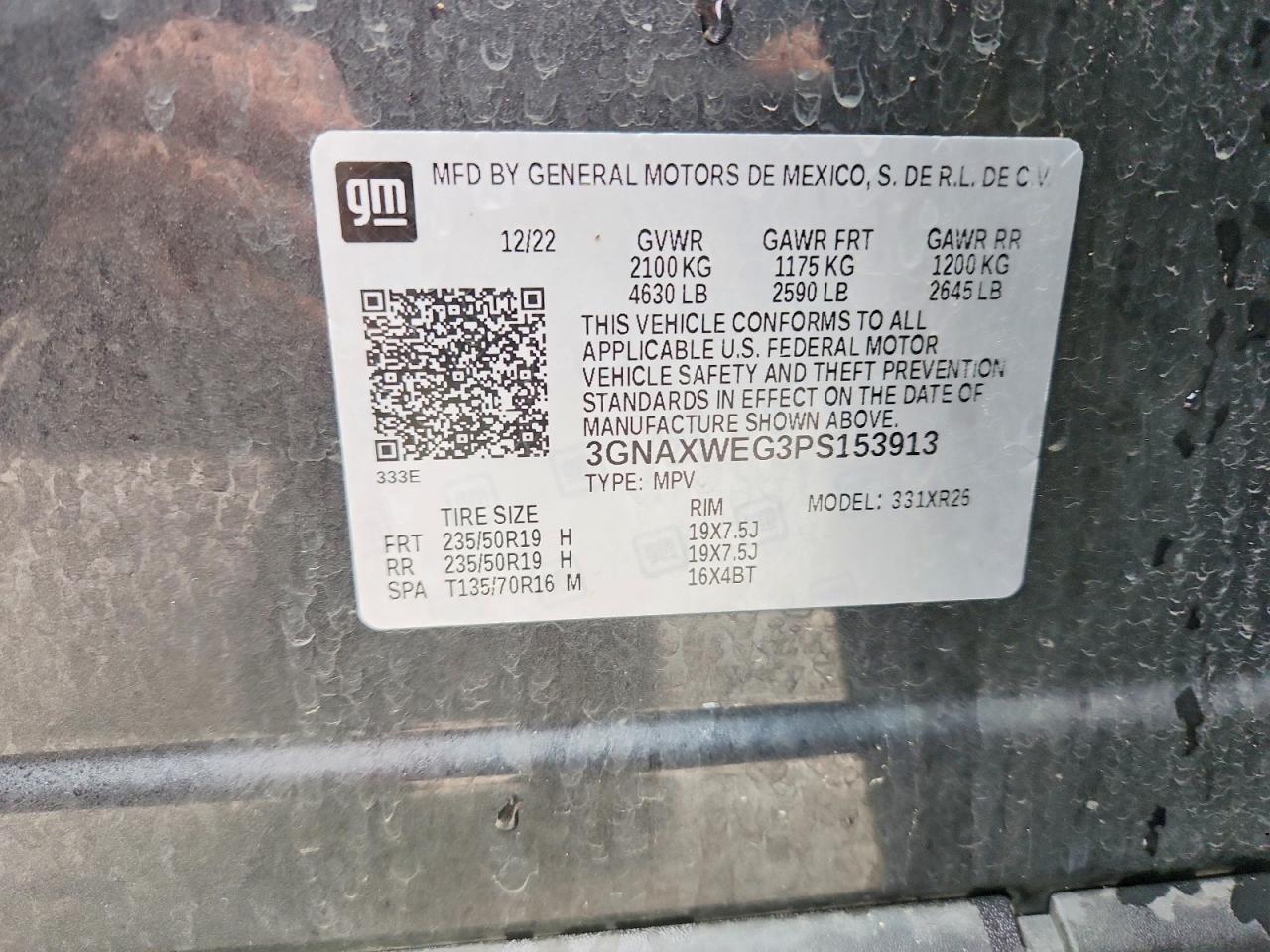 2023 Chevrolet Equinox Rs - zdjęcie 13