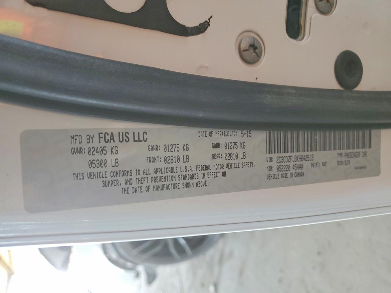 2019 Dodge Challenger R - zdjęcie 12