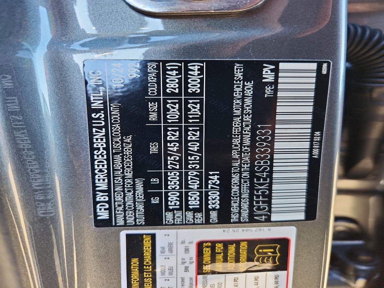 2025 Mercedes-Benz Gls 450 4Matic - zdjęcie 14