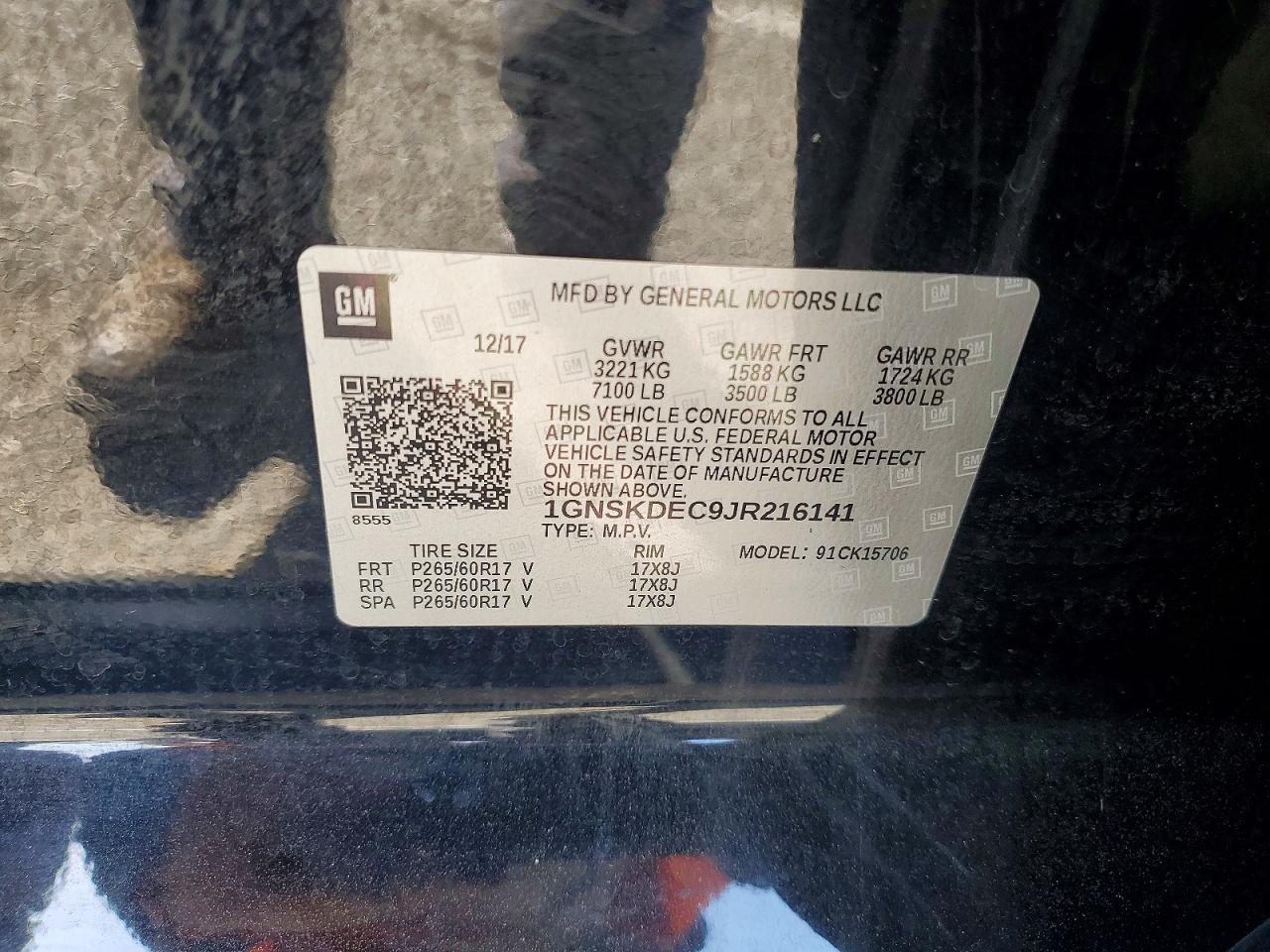 2018 Chevrolet Tahoe Police - zdjęcie 13