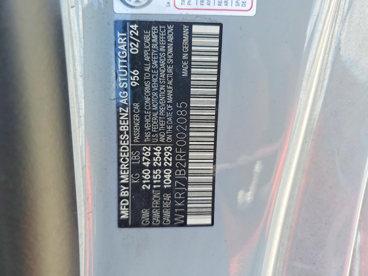 2024 Mercedes-Benz Amg Gt 63 - zdjęcie 12