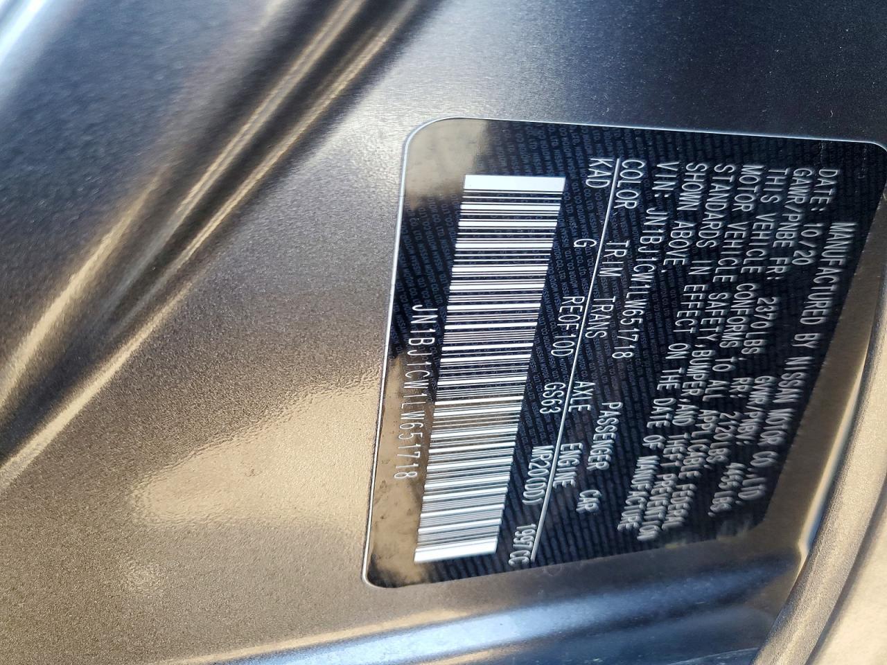 2020 Nissan Rogue Sport S - zdjęcie 13