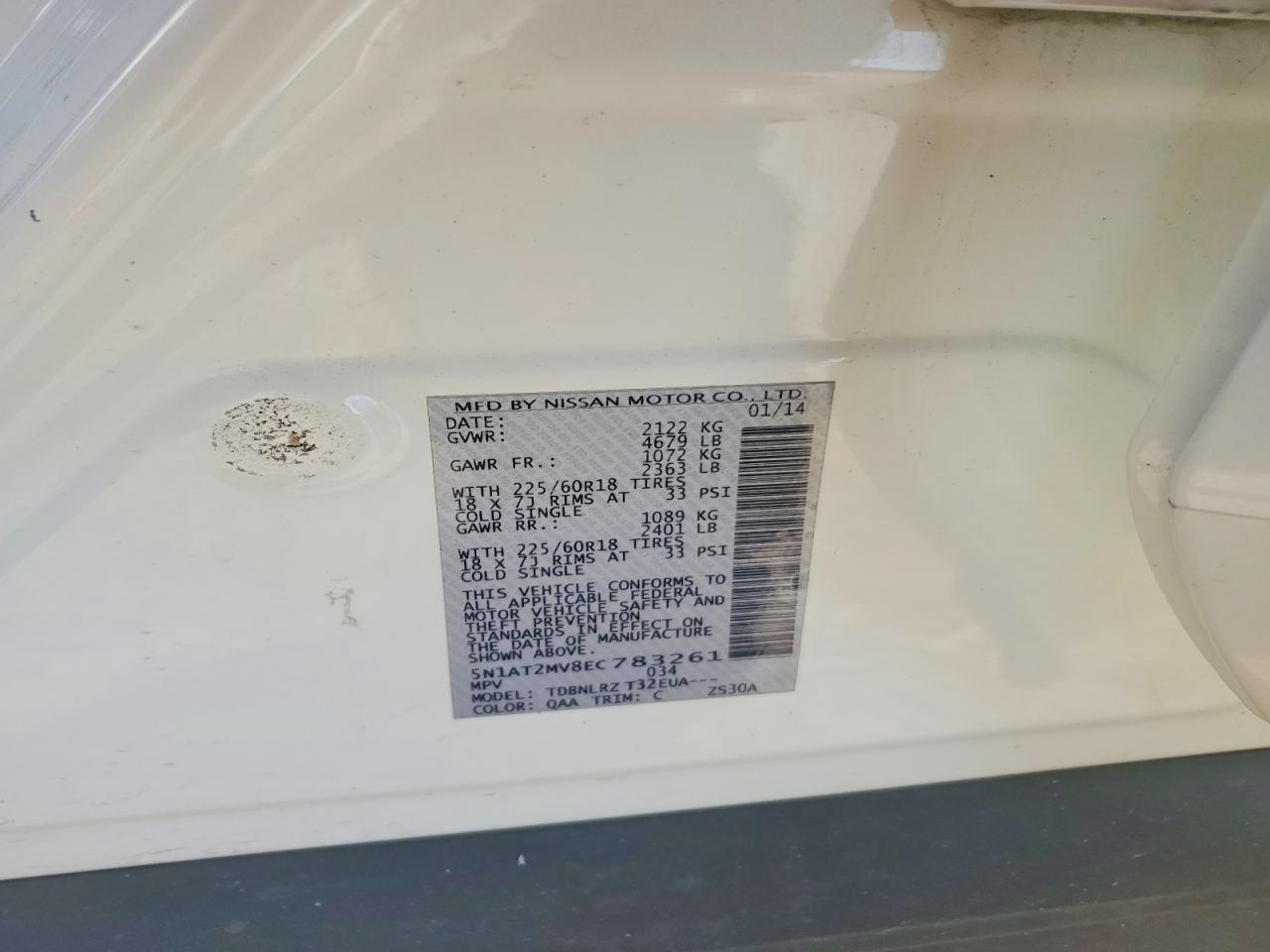 2014 Nissan Rogue Sl - zdjęcie 13