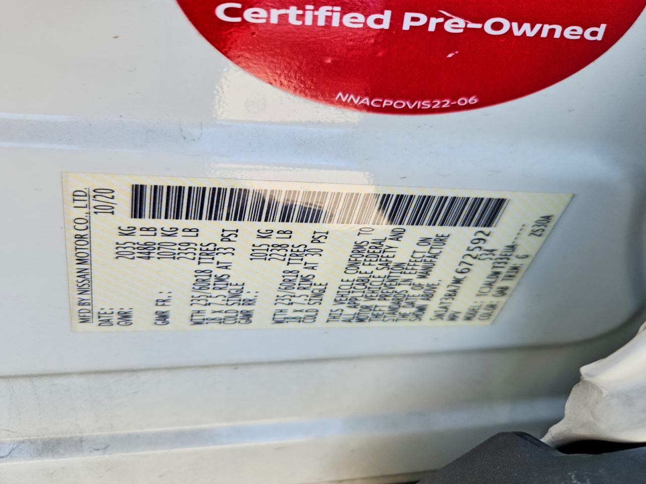 2021 Nissan Rogue Sv - zdjęcie 13