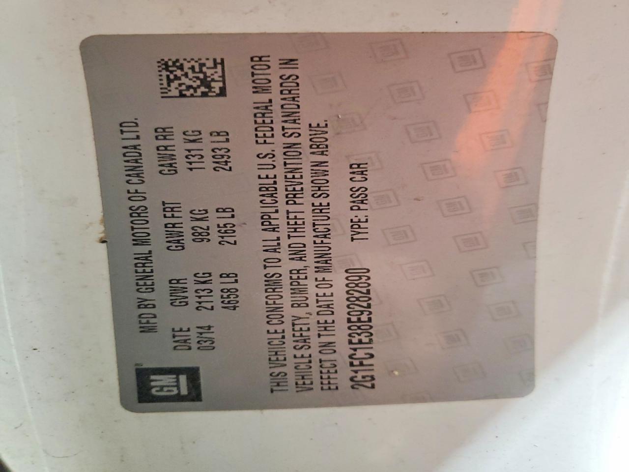 2014 Chevrolet Camaro Lt - zdjęcie 12